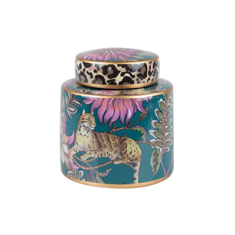 Rawlin Decorative Jar 1, 17cm H x 15cm W x 15cm D