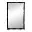 Miroir noir de 24 po x 36 po - Ajoute une touche de luxe au salon, à la chambre à coucher et au vestibule