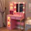 Meuble-lavabo avec miroir et lumières-275096927