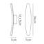 Plattekill LED Flush Mounted Sconce