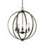 Lustre en globe 5 lumières Maxwell
