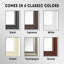 Miroir mural blanc sur pied, sur pied, sur pied et sur pied