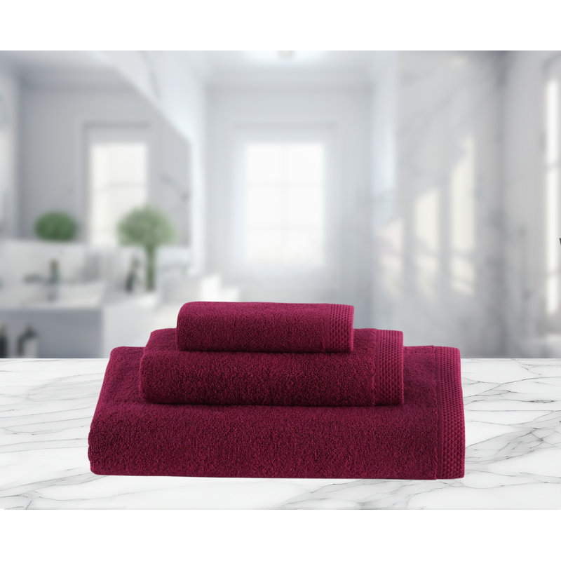 COTE D'azur - safran - ensemble de 3 (noir et blanc), Rouge