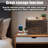 Wooden Router Storage Box Large With Cable Management, Modern Router Shelf, Projector Stand, Easy Assembly, Wifi Router Hider For Home And Office