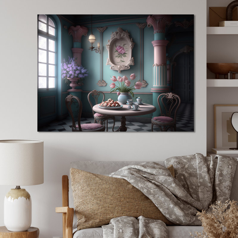 Art mural sur toile, "Tulipes roses en fleurs", H 12 po x l 20 po x P 1 po, Toile tendue