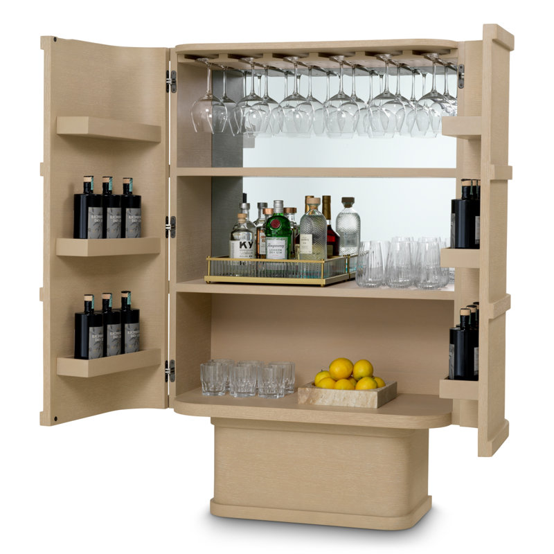 Cabana Solid Wood Bar Cabinet
