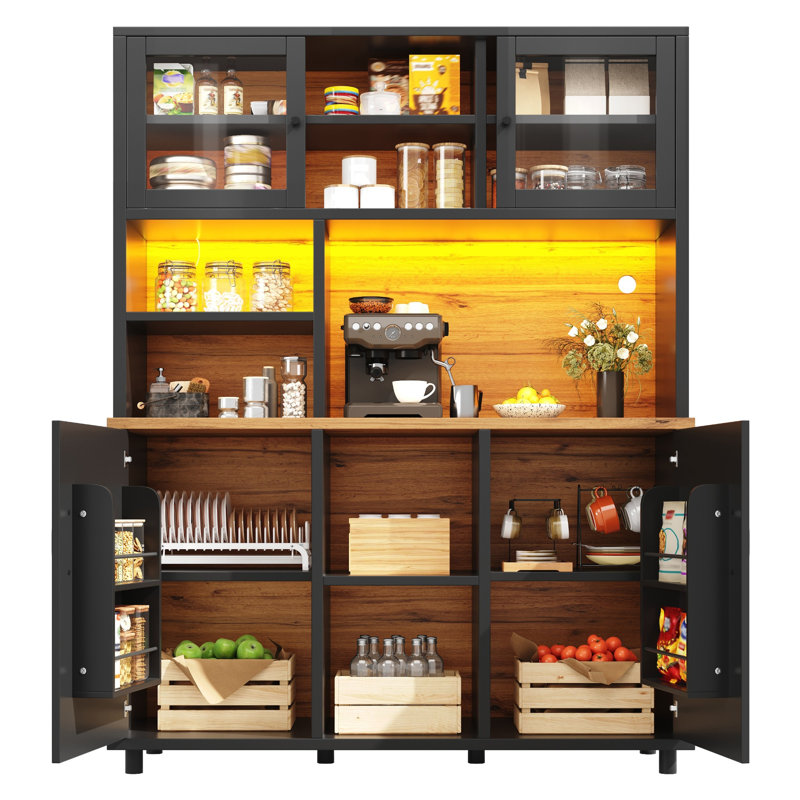185 cm H Kitchen Pantry