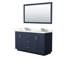 Meuble-lavabo double autoportant 60 po avec plateau en quartz Miranda-98159777-98159778-98168280