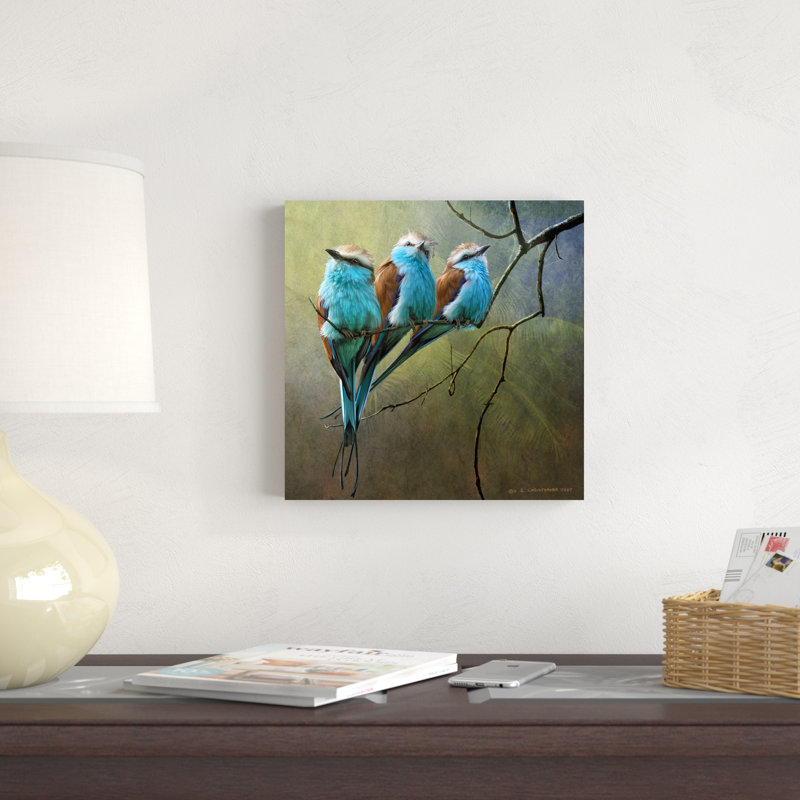 " Rollers " Painting Print, 12" H x 12" W x 1.25" D