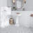 4 x 12 Bianco Carrara Marble Tile