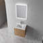 Ensemble de meuble-lavabo simple mural 29,52 po Atlante