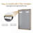 24x32 Inch Gold Aluminium Frame Bathroom Mirror-136800005-136800062