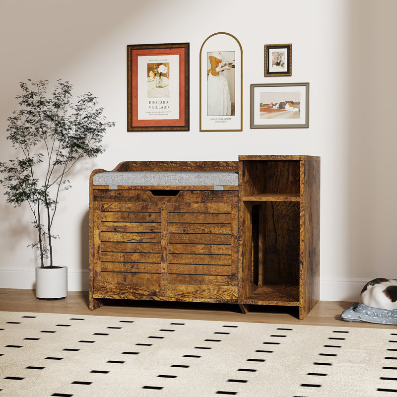 Litter Box Enclosure, Brown