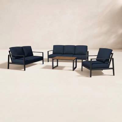 Townsend Sofa Seating Group with Sunbrella Cushions