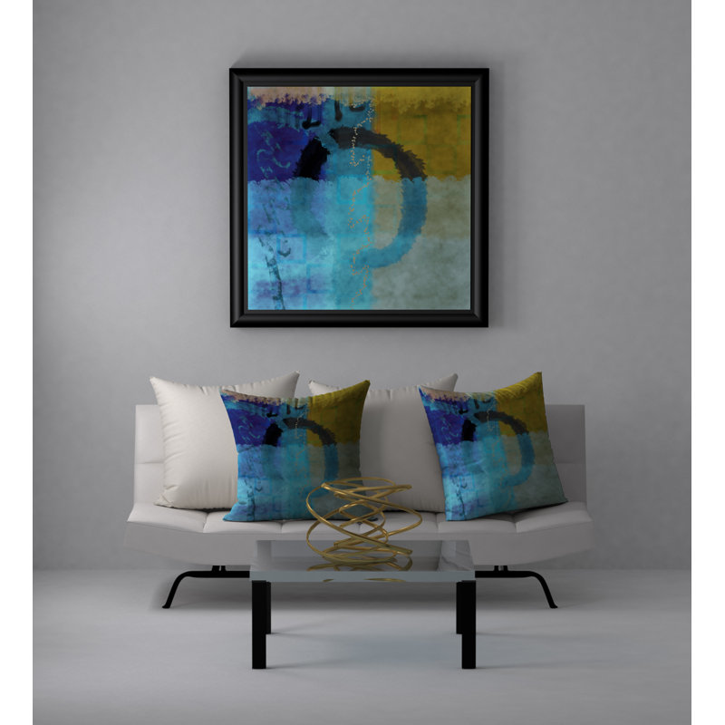 Appealing Reversible Throw Pillow, 20" x 20"