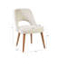 Nola Upholstered Dining Side Chairs with Cutout Back Design-55168188