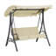 3 Person Porch Swing with Canopy