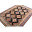 Distressed Homage Hand Knotted Wool Geometric Area Rug-1642933196