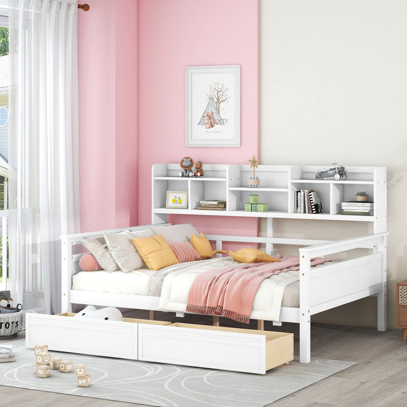 Daybed, Full, White