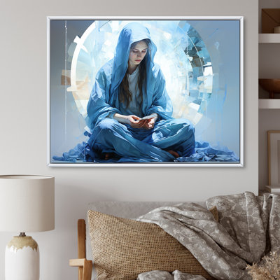 «Apostolique azur Christianity Art I» sur toile