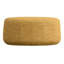 Grand repose-pieds rembourré Burdett moutarde-789616578