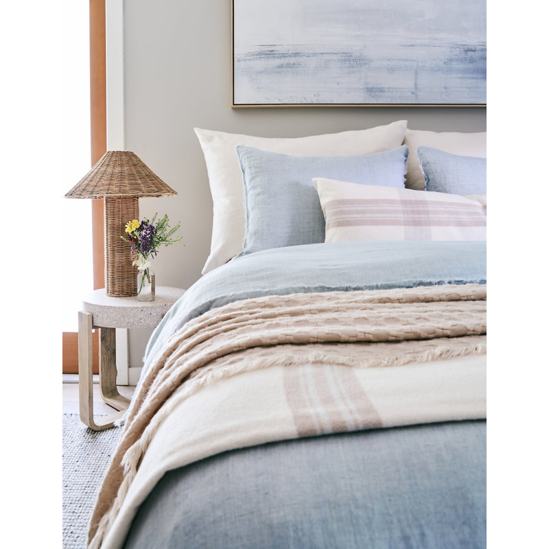 Hunter Sham, Light Blue, Euro