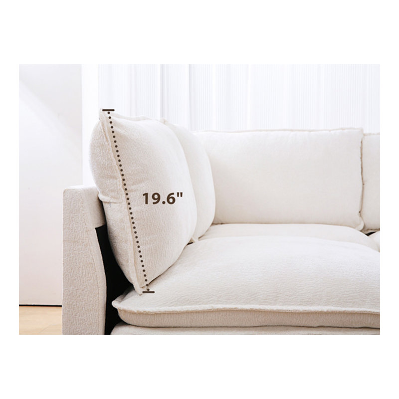 84 po Lovesea, canapés pour salons, chambres à coucher, bureaux et appartements, beige moderne