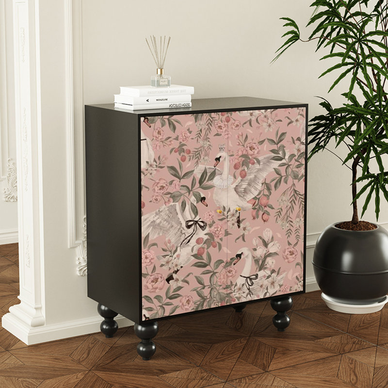 Armoire à chaussures style français en bois massif style français