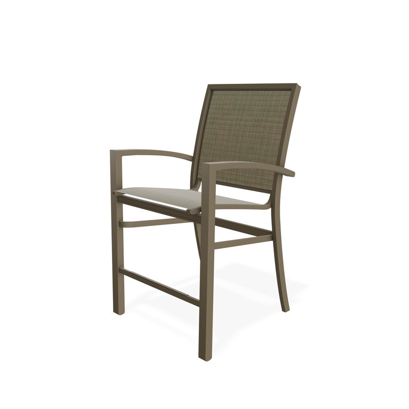 Tabouret de comptoir d'extérieur 26 po Kendall, Pierre Elevation, Bois de plage