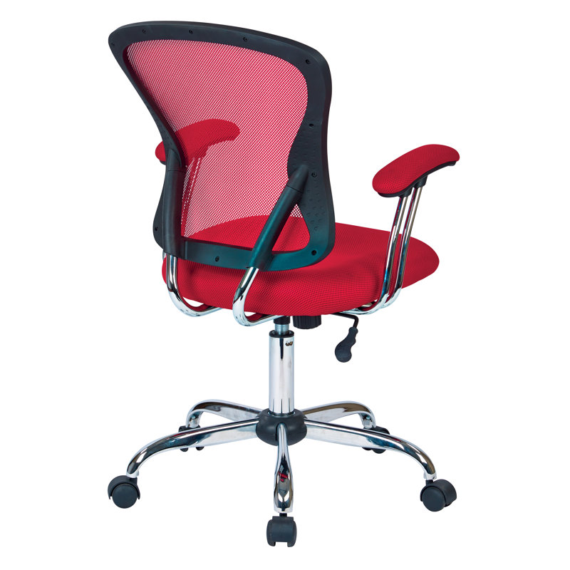  Chaise de travail en filet, Rouge