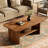 47.24" Solid Wood Coffee Table