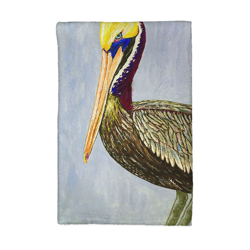 Serviette de cuisine Pelican Portrait