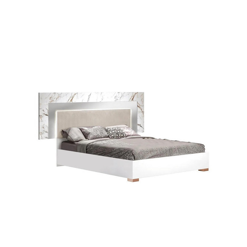 Ensemble de chambre à coucher en cristal 4 pièces, Très grand