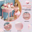 Aleysia Desk with Hutch-738139021