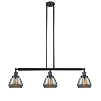 Luminaire suspendu linéaire à 3 lumières pour îlot de cuisine Chill