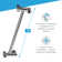 11" Universal Adjustable Height Shower Arm for Handheld Rain Shower Head