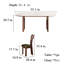 Table et chaises de salle à manger-100817669-100817670