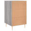 Jariel 40cm W Iron Bedside Table-1402356014