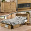 Lit escamotable Poppy de Night & Day Furniture avec matelas en mousse mémoire de qualité supérieure de 15 cm (6 po), format Queen, brun récolte-560962703