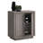 Medium Grey Storage Cabinet With Functional Design, Stackable And For Kitchen Feature, Adjustable Shelving Suitable Home Kitchens