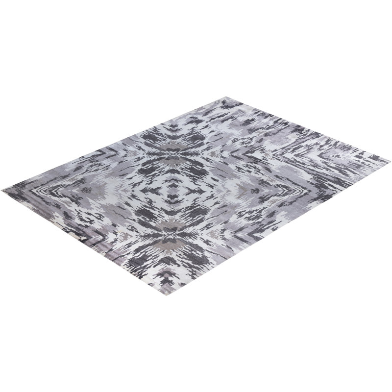 Overdyed One-of-a-Kind Rectangle 9'1" x 12' Hand Knotted Area Rug