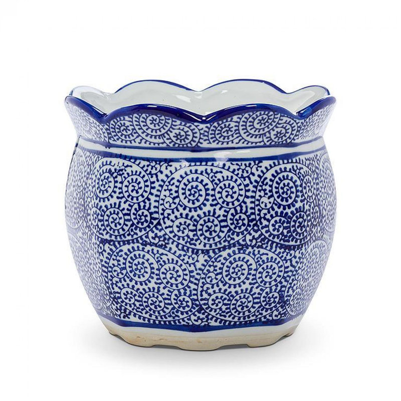 Scallop Edge Vase