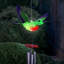 Carillon à vent Hummingbird de 10 po x 9 po Exhart Solar WindyWings