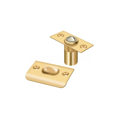 752B78D36032438193034A1453537E66 Ball Catch; Lifetime Brass Finish