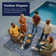 Kraatz Floral Navy Blue Ivory Indoor Outdoor Area Rug