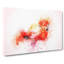 Lone Pink Flamingo In Abstract - Wrapped Canvas Painting-55365725
