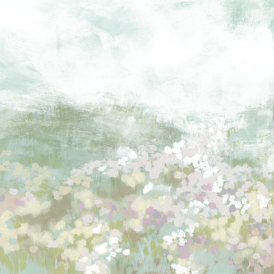 Veiled Valley II by June Erica Vess - Wrapped Canvas Print