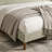Upholstered Platform Bed with Adjustable Headboard,Linen Fabric Padded-1423972820-1423972818