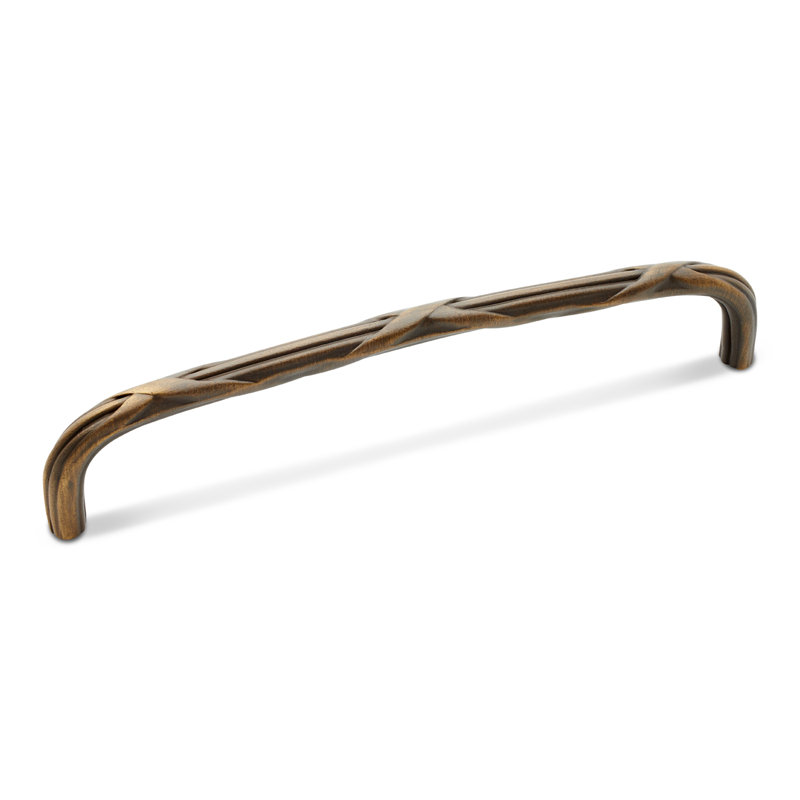 8'' Antique English Gold Traditional Cabinet Pull