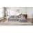 103" Cloud Sectional Couch with L - Shape Chaise, Boneless Modern Modular Large - Segment Sofa for Living Room, No Assembly Required-196217087-196114386